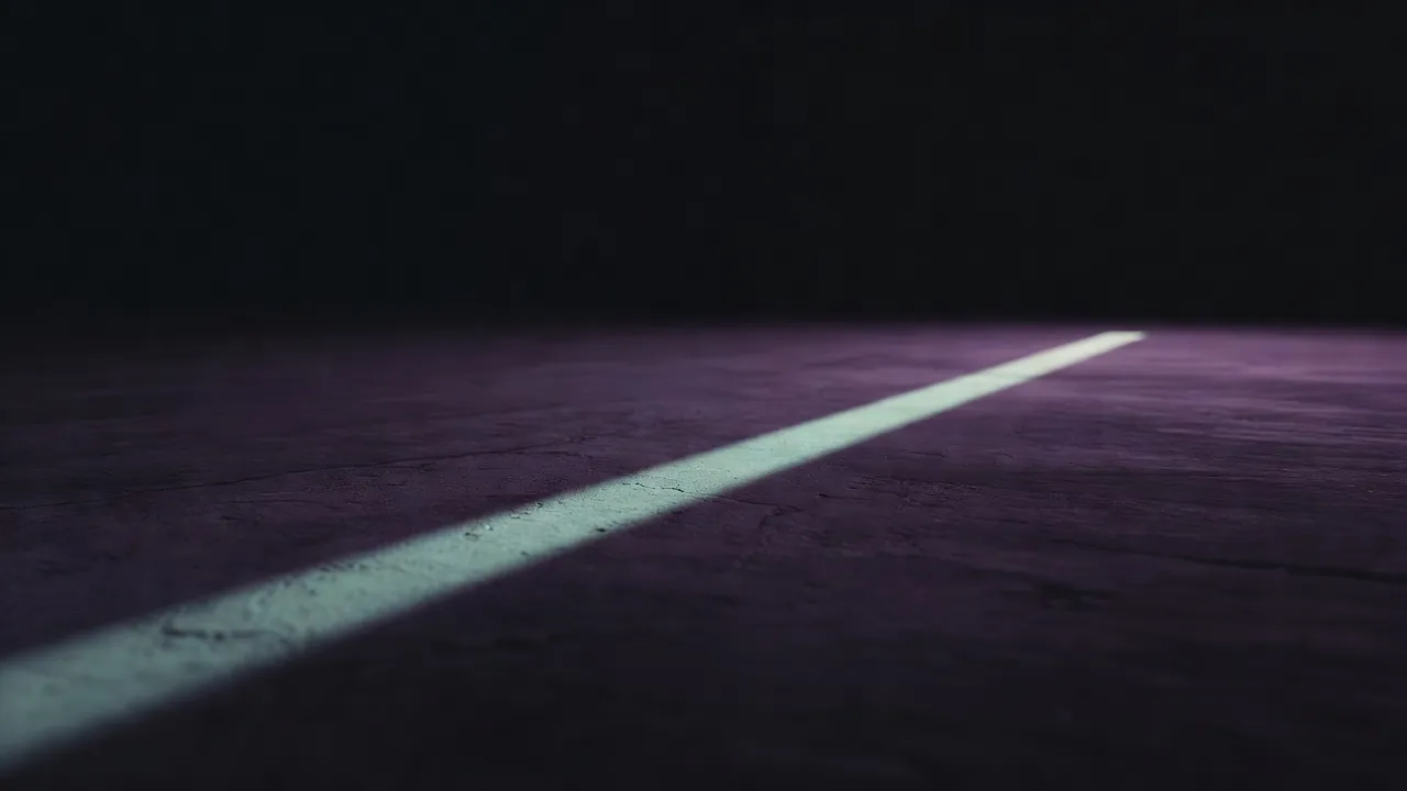 Détail graphique sobre sur fond nocturne